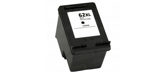 HP 62XL (C2P05AN) Black High Yield Remanufactured Inkjet Cartridge